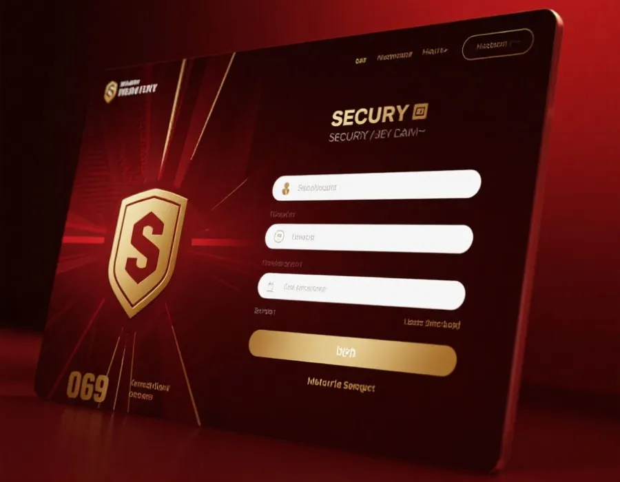 世界杯官方门户安全登录界面示意图